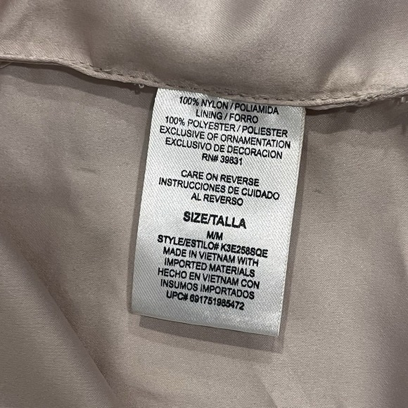 Baby Phat Sequin Jacket Women Medium Rose Gold Cropped Date Night Prom Wedding‎ - Picture 11 of 12